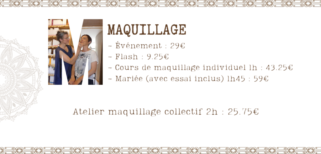 maquillage